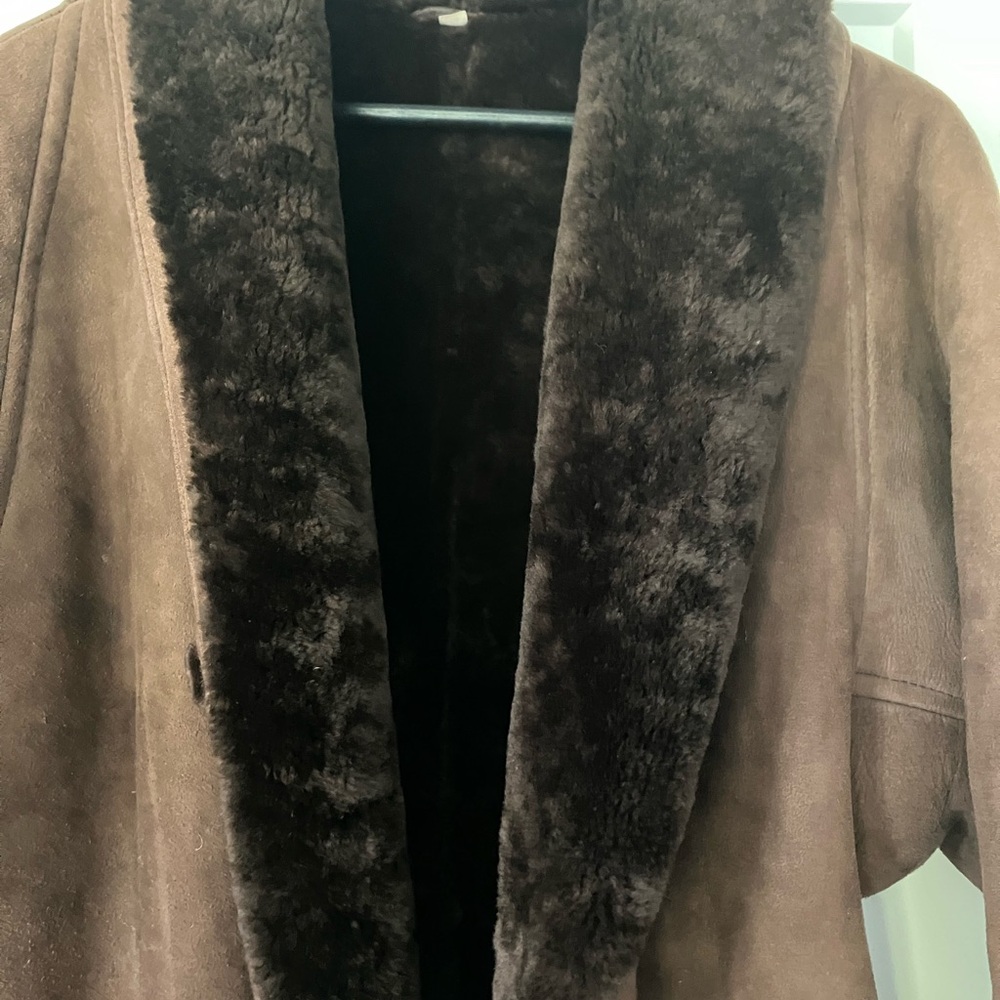 Vintage one of a kind %100 shearling coat